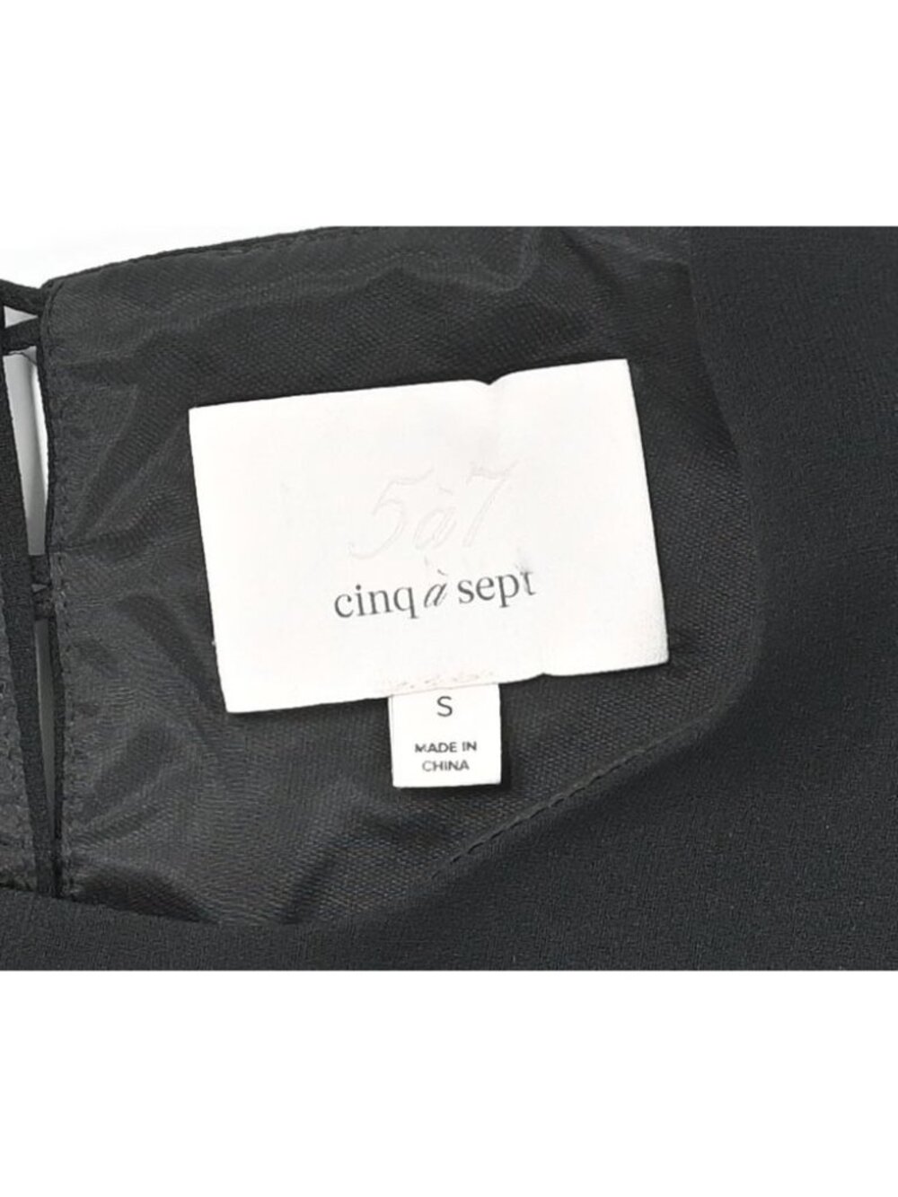 Cinq a Sept Odelle Top in Black - Picture 7 of 8